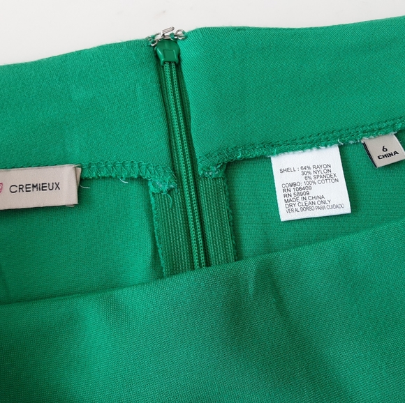 CREMIEUX SEXY BODY CON KNIT SKIRT SZ 6 - Picture 6 of 6